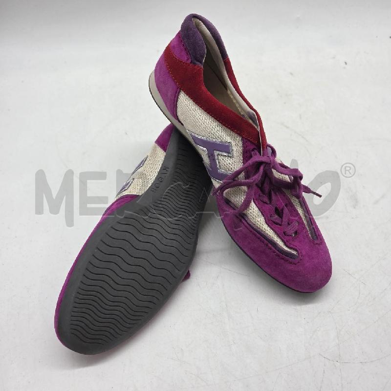 SCARPE D.HOGAN 38.5 FUCSIA VIOLA BEIGE  | Mercatino dell'Usato Sandigliano 4