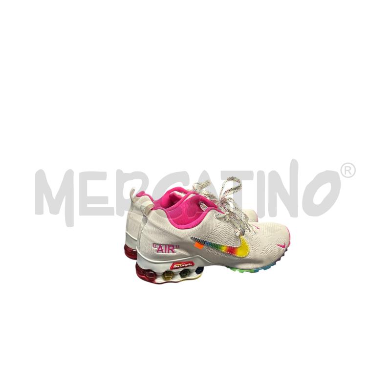 SCARPE D.NIKE 41 BIANCHE MULTICOLOR  | Mercatino dell'Usato Sandigliano 4