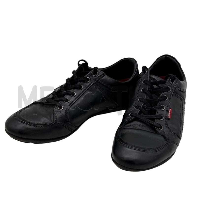 SCARPE U.41 LEVIS NERE LACCI | Mercatino dell'Usato Sandigliano 1