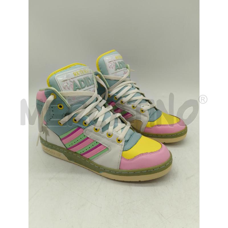 SCARPE U.44 ADIDAS JEREMY SCOTT AZZ ROSA VERDE | Mercatino dell'Usato Sandigliano 2