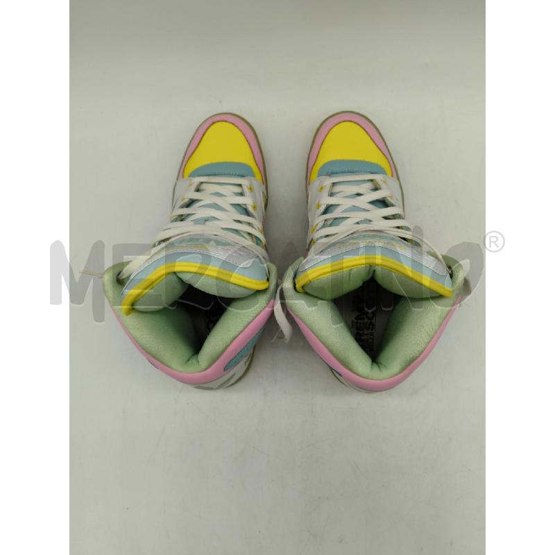 SCARPE U.44 ADIDAS JEREMY SCOTT AZZ ROSA VERDE | Mercatino dell'Usato Sandigliano 4