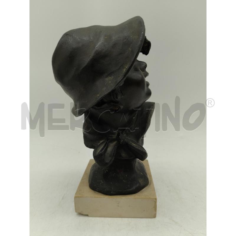 SCULTURA BRONZO BAMBINO MICHETTI | Mercatino dell'Usato Sandigliano 3