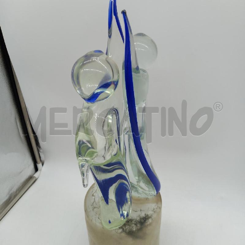 SCULTURA DUE AMANTI MURANO ALFREDO ROSSI | Mercatino dell'Usato Sandigliano 3