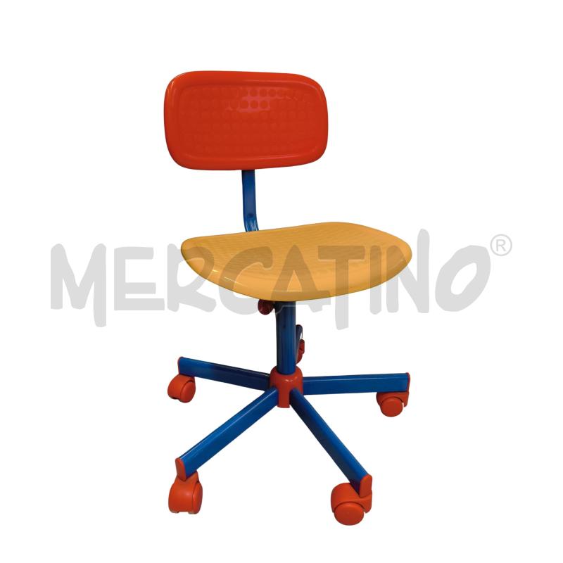 SEDIA GIREVOLE MEMPHIS MILANO DESIGN HAGBERG | Mercatino dell'Usato Sandigliano 1
