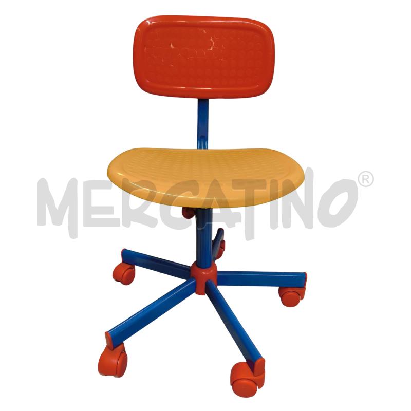SEDIA GIREVOLE MEMPHIS MILANO DESIGN HAGBERG | Mercatino dell'Usato Sandigliano 2