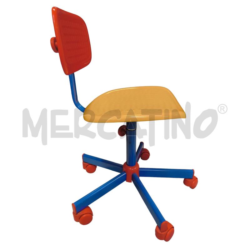 SEDIA GIREVOLE MEMPHIS MILANO DESIGN HAGBERG | Mercatino dell'Usato Sandigliano 3