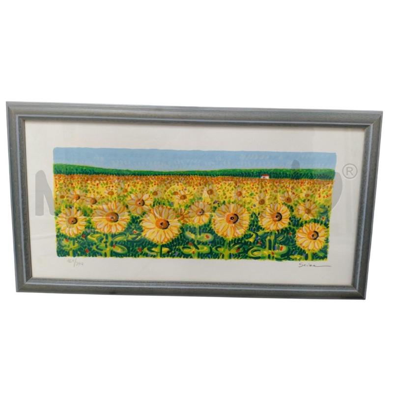 SERIGRAFIA GIRASOLI MIMMO SCIARRANO | Mercatino dell'Usato Sandigliano 1