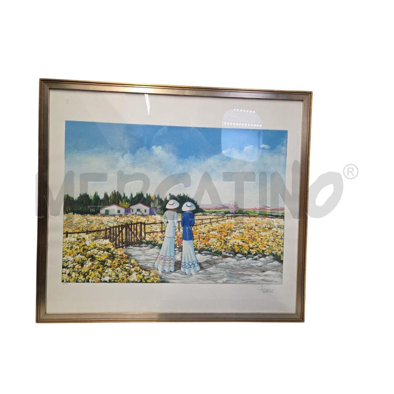 SERIGRAFIA MATERICA PIEVANINI CON CERTIFICATO | Mercatino dell'Usato Sandigliano 1