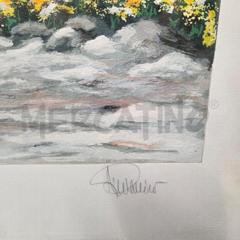 SERIGRAFIA MATERICA PIEVANINI CON CERTIFICATO | Mercatino dell'Usato Sandigliano 3