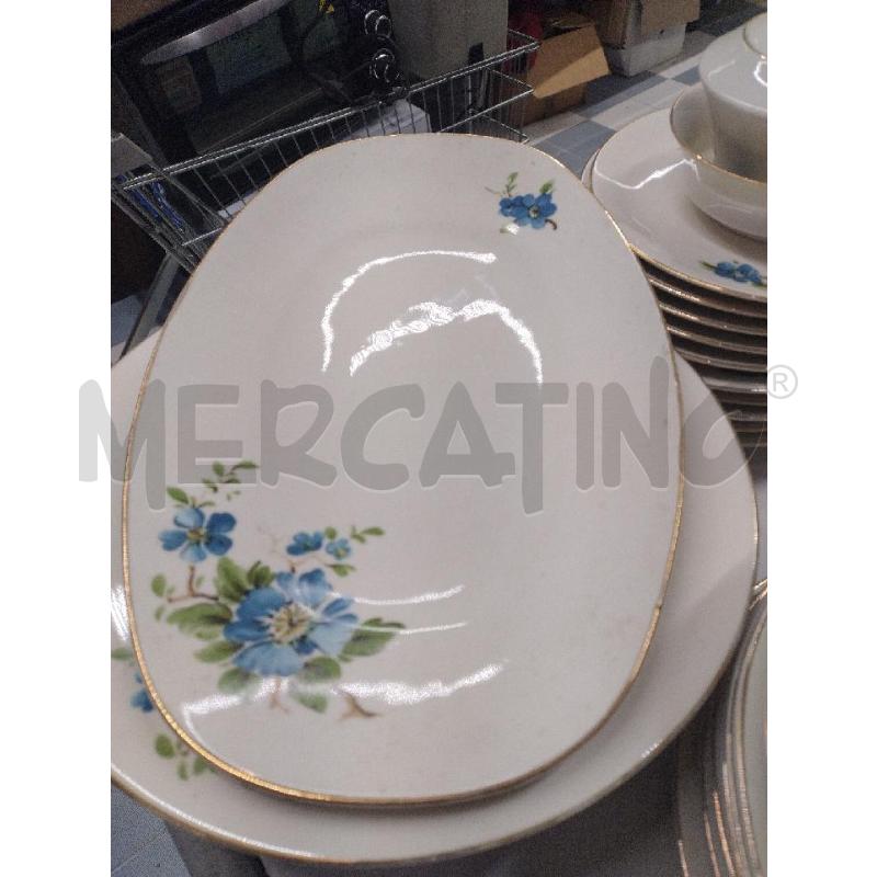 SERVIZIO PIATTI 66 PZ ROYAL FIORI AZZ | Mercatino dell'Usato Sandigliano 4