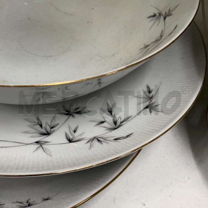 SERVIZIO PZ.40 WINTERLIG BAVARIA FIORE BIANCO GRIGIO | Mercatino dell'Usato Sandigliano 2