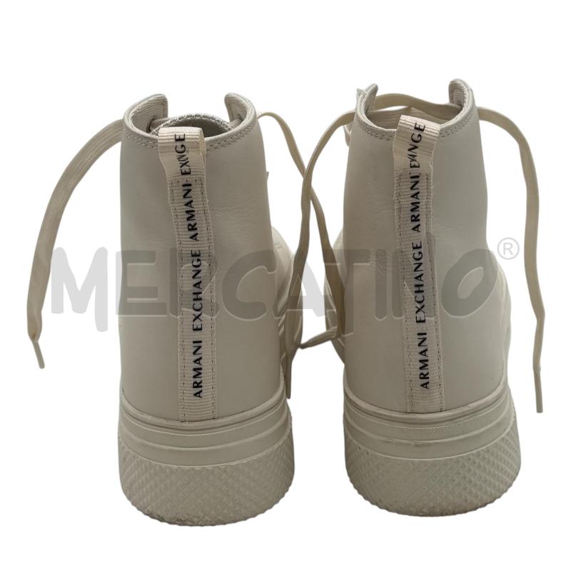 SNEAKERS D.37 ARMANI EXCHANGE BIANCHE | Mercatino dell'Usato Sandigliano 3