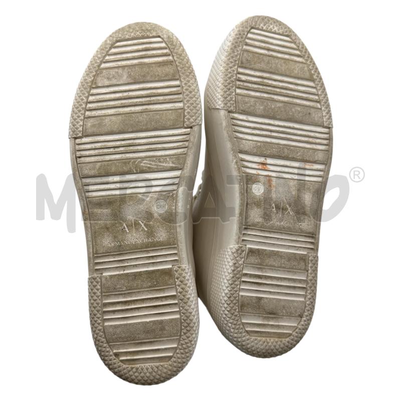 SNEAKERS D.37 ARMANI EXCHANGE BIANCHE | Mercatino dell'Usato Sandigliano 5