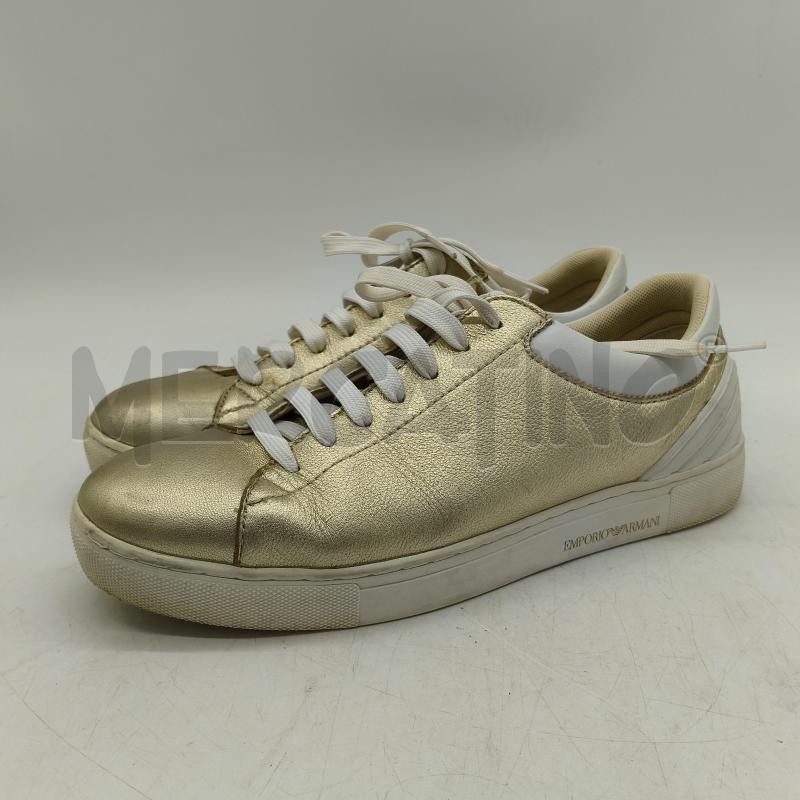 SNEAKERS D.38 EMPORIO ARMANI DORATE | Mercatino dell'Usato Sandigliano 1