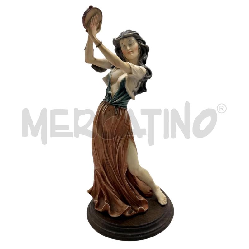 STATUA CAPODIMONTE GITANA GIUSEPPE ARMANI | Mercatino dell'Usato Sandigliano 1