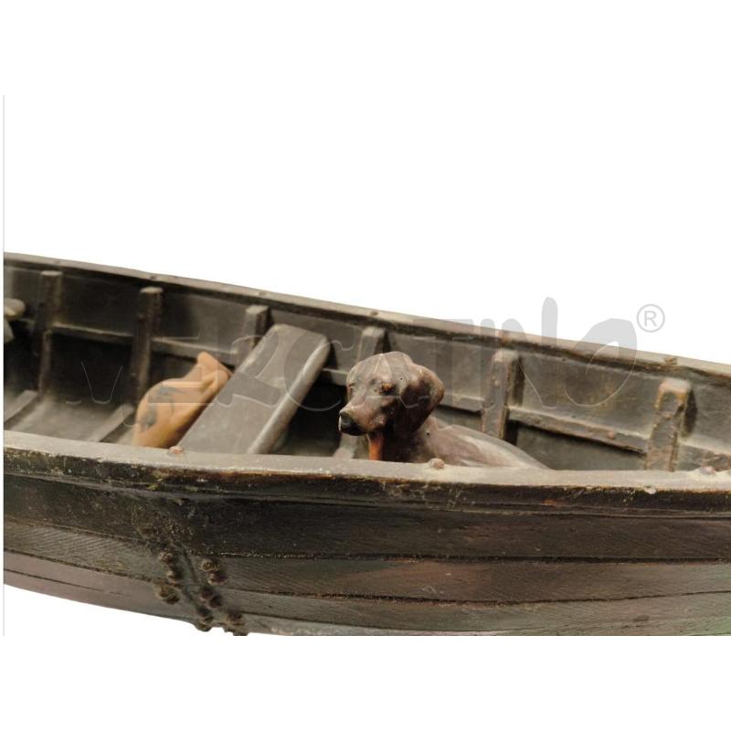 STATUA PESCATORE IN BARCA RESINA  | Mercatino dell'Usato Sandigliano 4