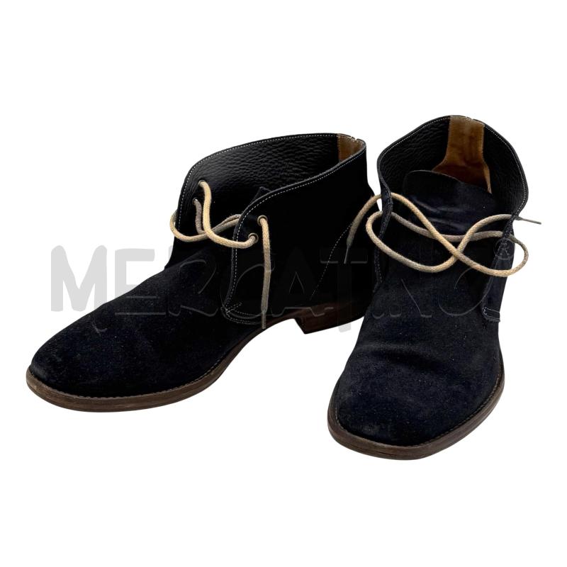 STIVALETTI U.40/41 CHURCH'S BLU SCURO LACCI | Mercatino dell'Usato Sandigliano 1