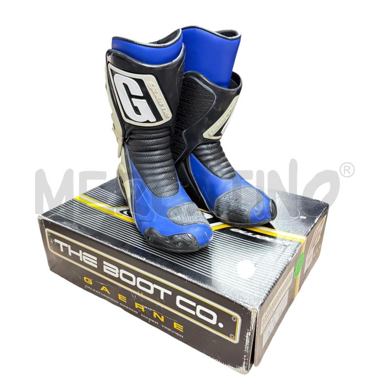 STIVALI MOTO 44 GAERNE NERO BLU PANNA | Mercatino dell'Usato Sandigliano 1