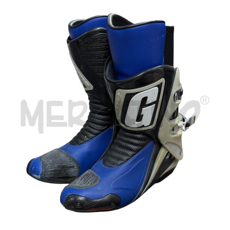 STIVALI MOTO 44 GAERNE NERO BLU PANNA | Mercatino dell'Usato Sandigliano 2