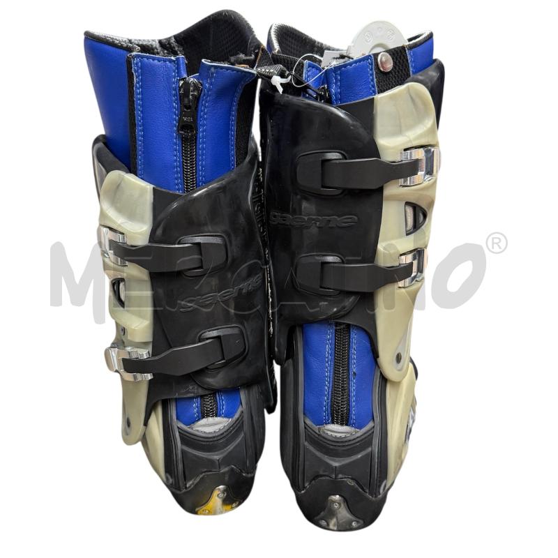 STIVALI MOTO 44 GAERNE NERO BLU PANNA | Mercatino dell'Usato Sandigliano 3