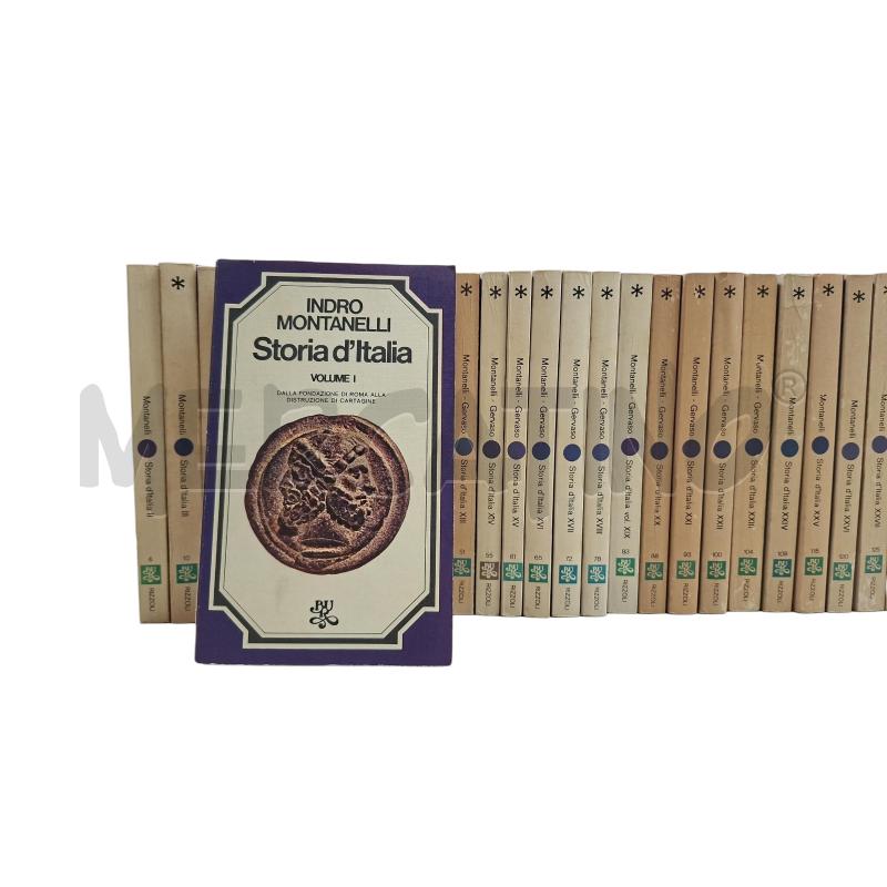 STORIA D'ITALIA 39 VOLUMI MONTANELLI | Mercatino dell'Usato Sandigliano 1