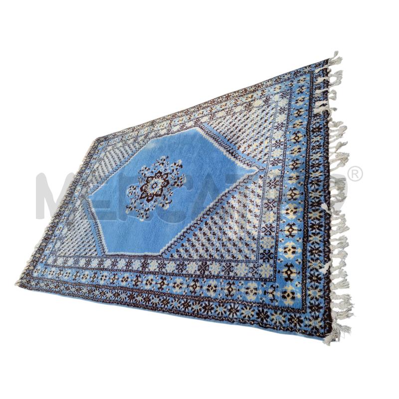 TAPPETO 208X292 AZZURRO MAROCCO | Mercatino dell'Usato Sandigliano 3
