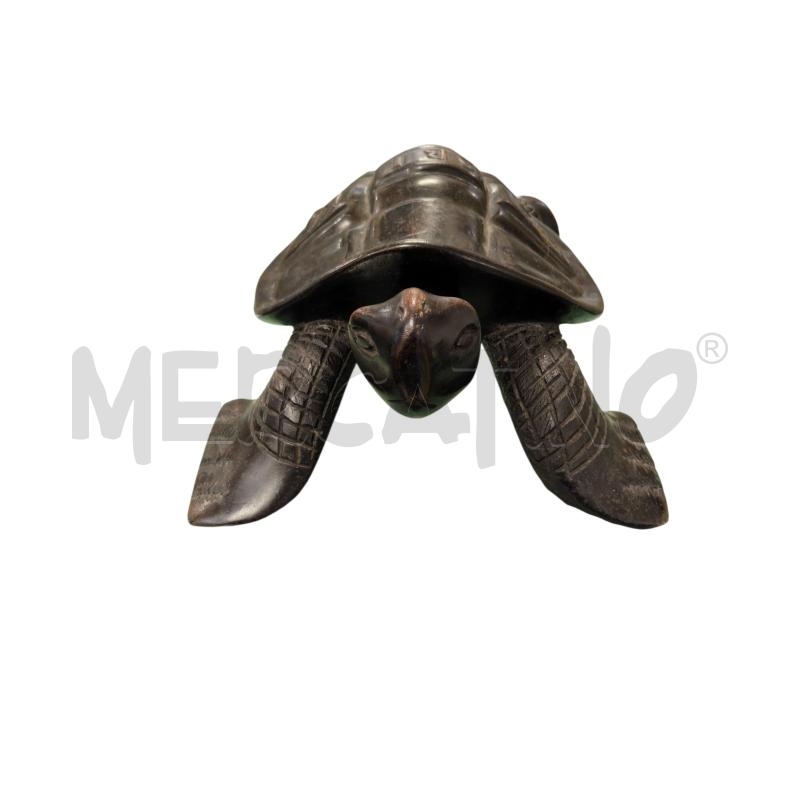 TARTARUGA LEGNO 55 CM ETNICA | Mercatino dell'Usato Sandigliano 2