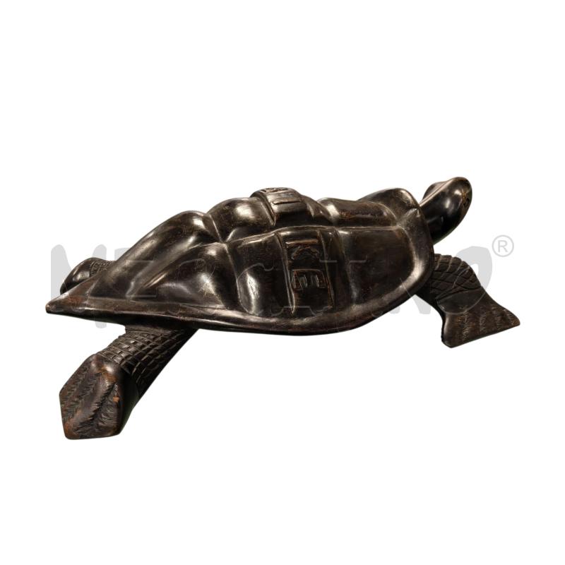 TARTARUGA LEGNO 55 CM ETNICA | Mercatino dell'Usato Sandigliano 3