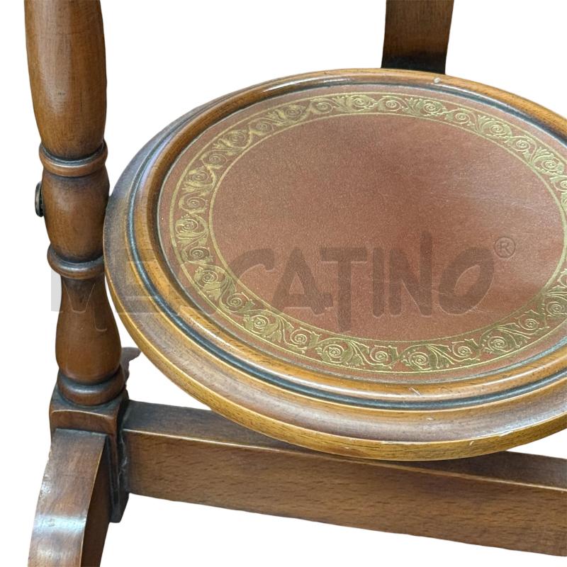 TAVOLINETTO PIEGHEVOLE LEGNO 3 RIPIANI | Mercatino dell'Usato Sandigliano 2
