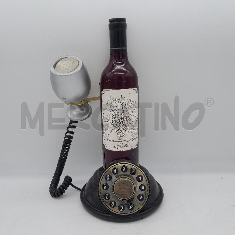TELEFONO VINTAGE BOTTILGIA DI VINO  | Mercatino dell'Usato Sandigliano 1