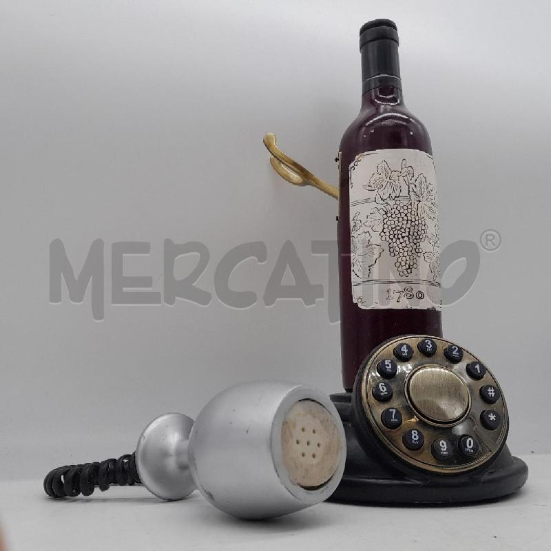 TELEFONO VINTAGE BOTTILGIA DI VINO  | Mercatino dell'Usato Sandigliano 4