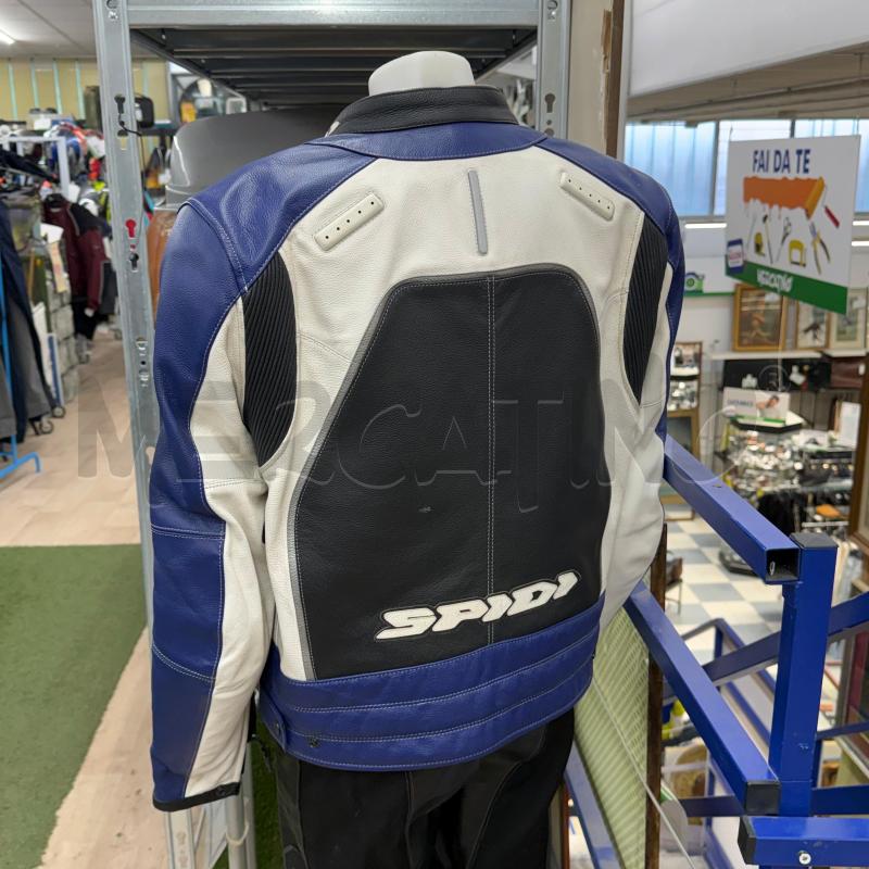 TUTA MOTO U.L SPIDI BLU NERA E BIANCA DIVISIBILE | Mercatino dell'Usato Sandigliano 4