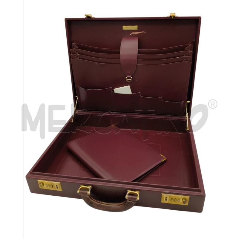 VALIGIA PELLE CARTIER ANNI 80/90 | Mercatino dell'Usato Sandigliano 2