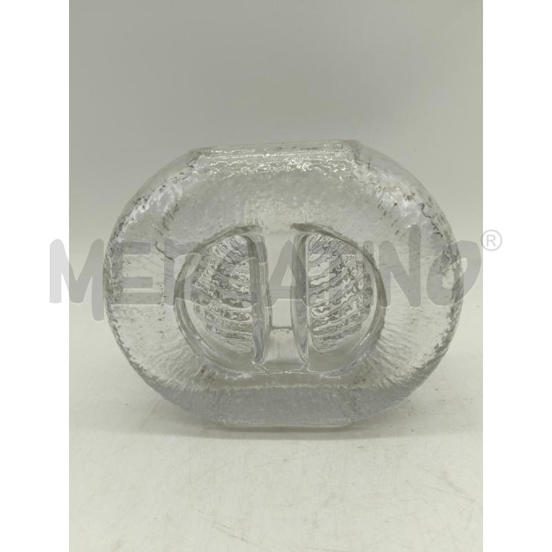 VASO VETRO PRESSATO ANNI 50 | Mercatino dell'Usato Sandigliano 2
