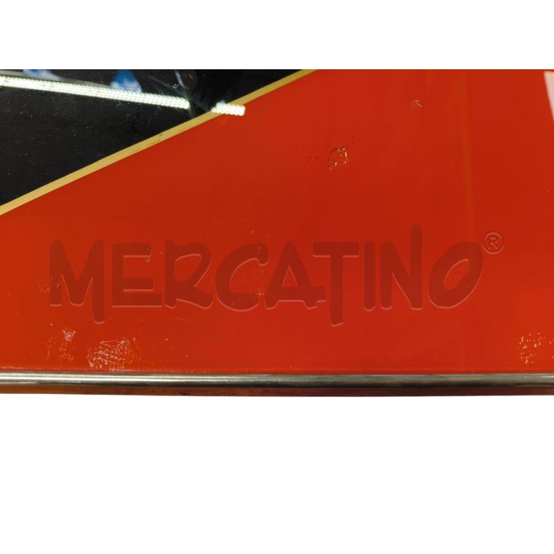 VASSOIO ANNI 70 MET ROSSO NERO | Mercatino dell'Usato Sandigliano 4