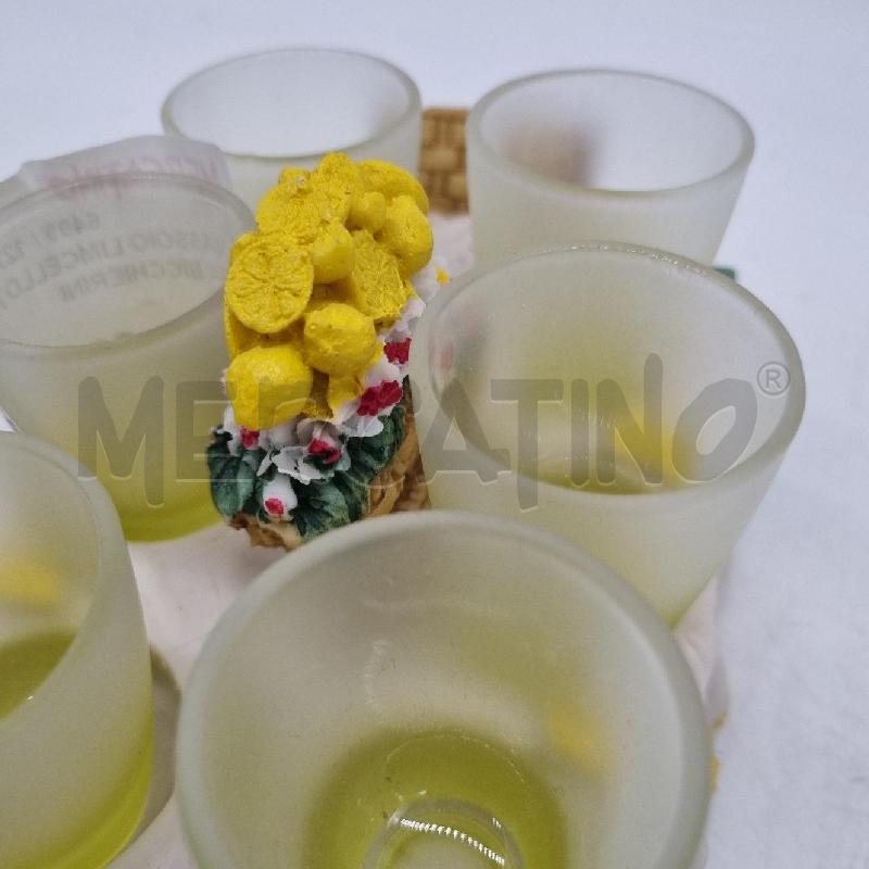 VASSOIO LIMCELLO RESINA BICCHIERINI | Mercatino dell'Usato Sandigliano 3