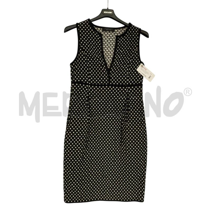 VESTITO D.TWIN-SET M/L NERO POIS BIANCO | Mercatino dell'Usato Sandigliano 1