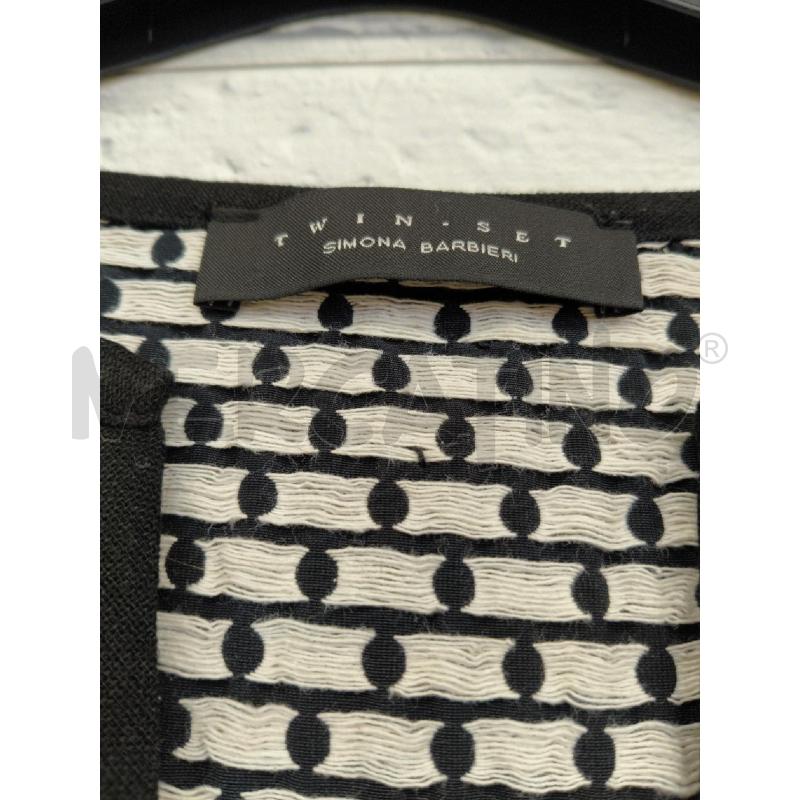VESTITO D.TWIN-SET M/L NERO POIS BIANCO | Mercatino dell'Usato Sandigliano 4