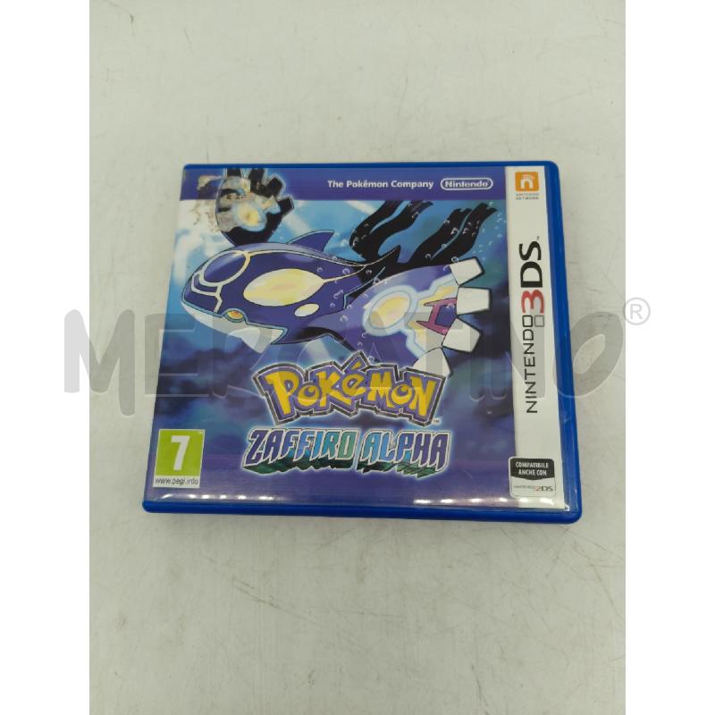VIDEO GIOCO 3DS POKEMON ZAFFIRO ALPHA | Mercatino dell'Usato Sandigliano 1