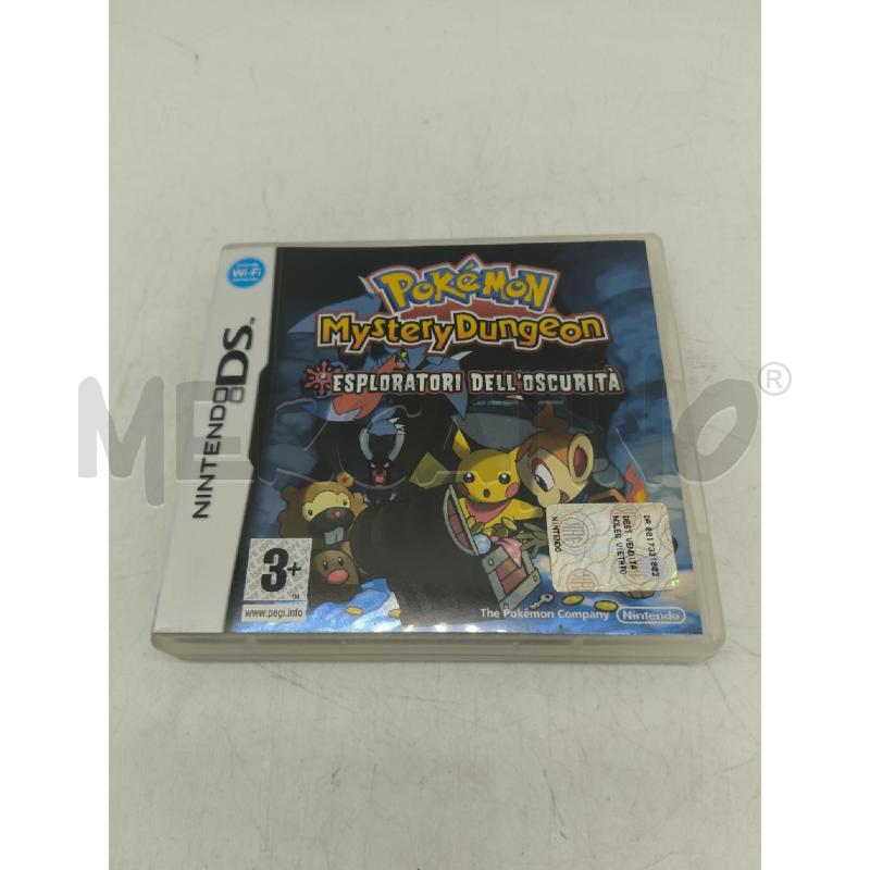 VIDEO GIOCO DS POKEMON MISTERY DUNGEON ESPLORATORI | Mercatino dell'Usato Sandigliano 1