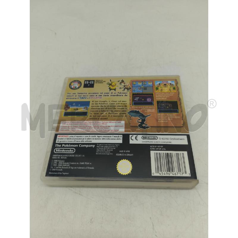VIDEO GIOCO DS POKEMON MISTERY DUNGEON ESPLORATORI | Mercatino dell'Usato Sandigliano 2