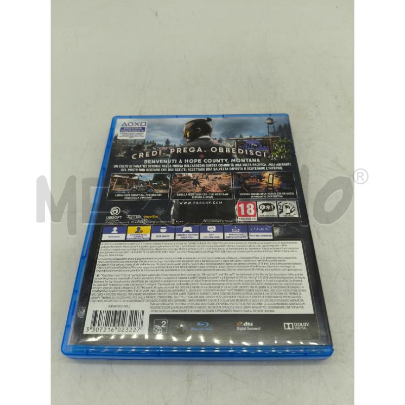 VIDEO GIOCO FARCRY5 PS 4 | Mercatino dell'Usato Sandigliano 2
