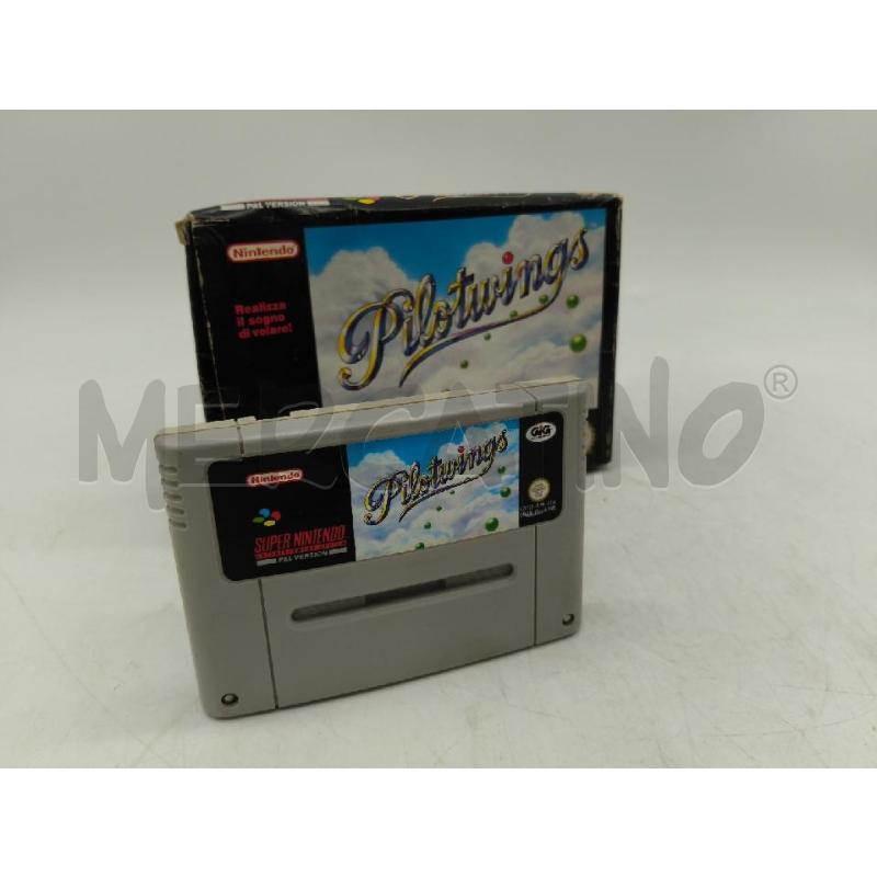 VIDEO GIOCO NINTENDO SNES PILOTWINGS | Mercatino dell'Usato Sandigliano 1
