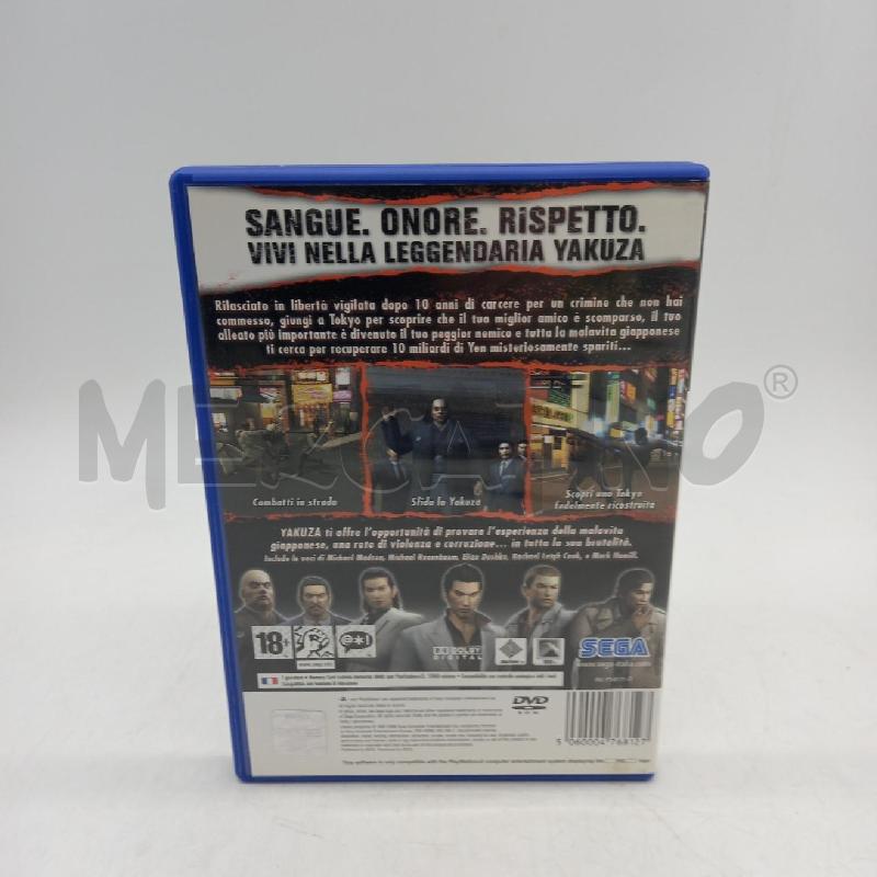 VIDEO GIOCO PS2 YAKUZA  | Mercatino dell'Usato Sandigliano 2