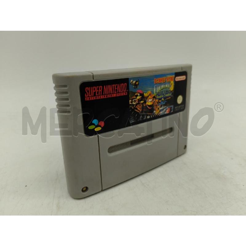 VIDEO GIOCO SNES DONKEY KONG COUNTRY 3 | Mercatino dell'Usato Sandigliano 1