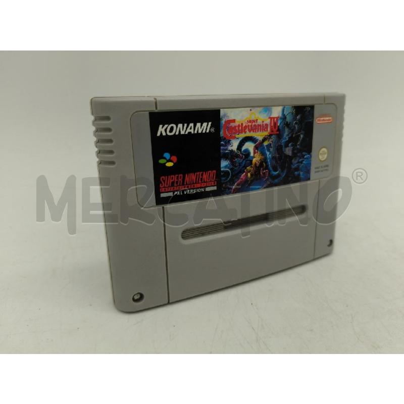 VIDEO GIOCO SNES SUPER CASTELVANIA IV | Mercatino dell'Usato Sandigliano 1
