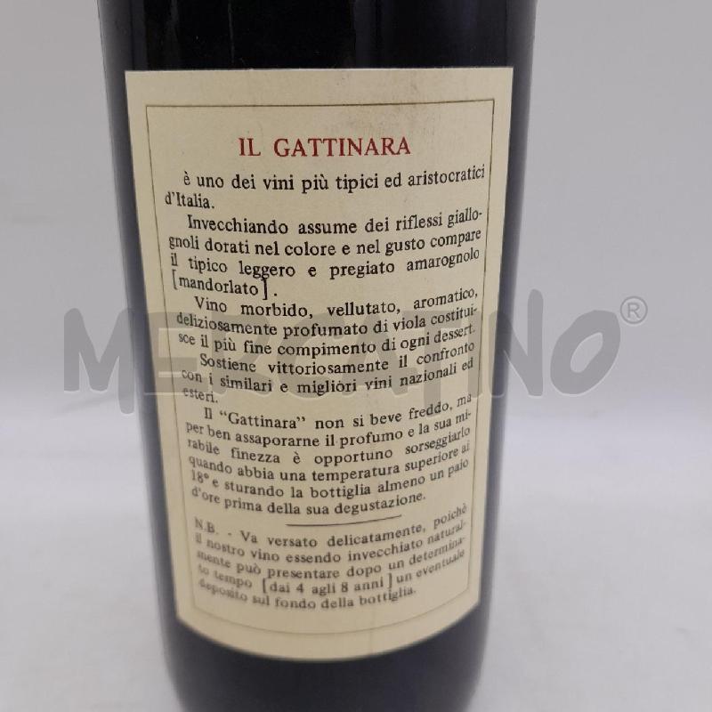 VINO GATTINARA 1997 VIGNA CASTELLE | Mercatino dell'Usato Sandigliano 3