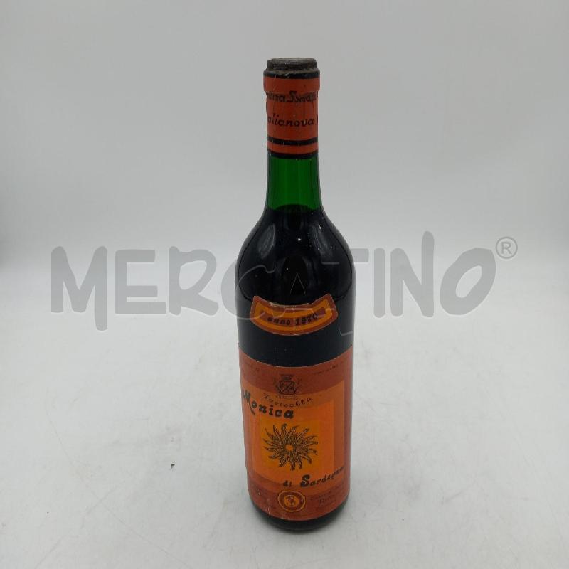 VINO MONICA DI SARDEGNA 1970  | Mercatino dell'Usato Sandigliano 1