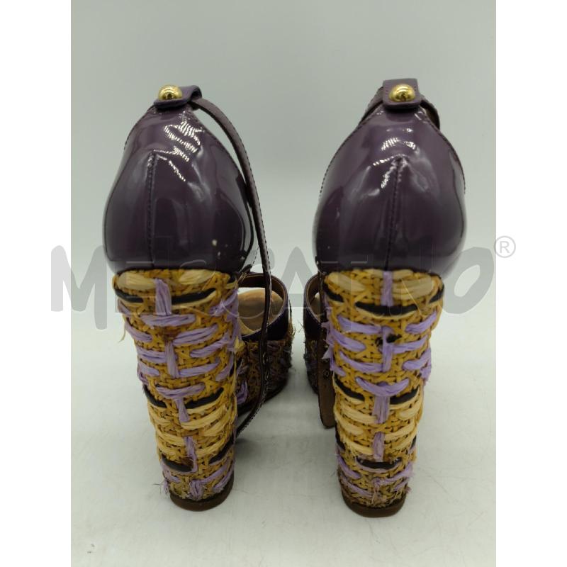 ZEPPA 36/36.5 DOLCE GABBANA VIOLA  | Mercatino dell'Usato Sandigliano 3
