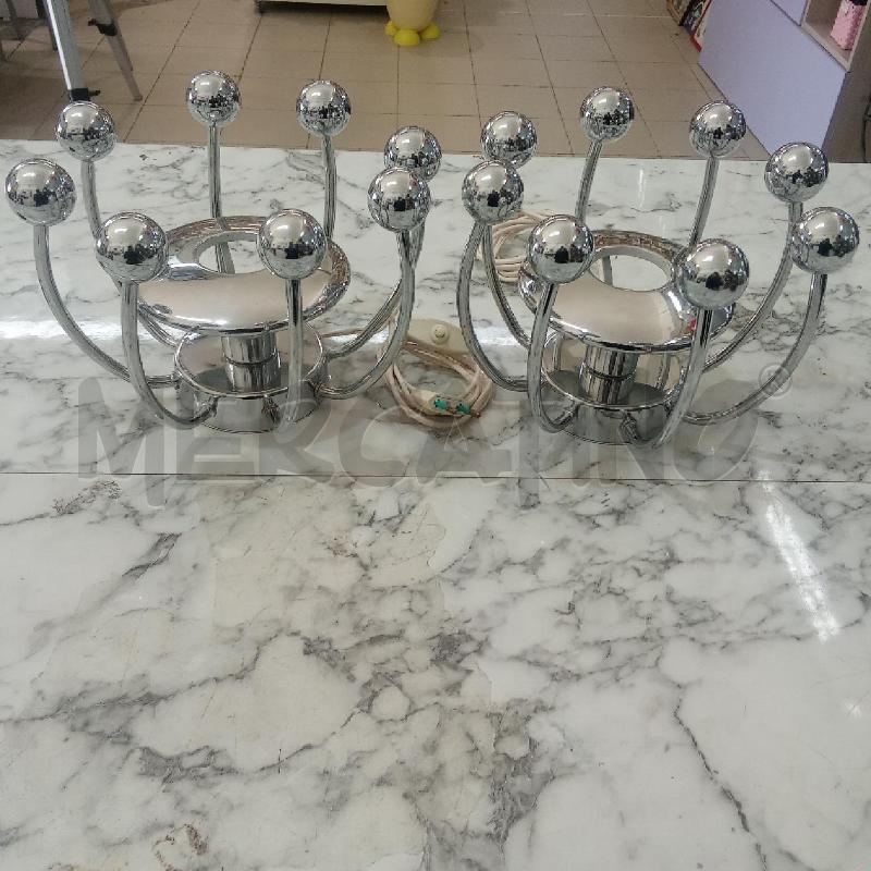 ABAT JOUR COPPIA METALLO BRACCIA MULTIPLE | Mercatino dell'Usato Benevento 2